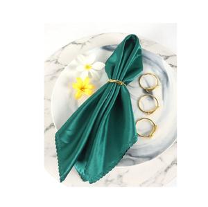 Anneaux de serviette en métal réutilisables modernes, conçus pour les repas quotidiens, les repas festifs et les environnements domestiques sophistiqués - Product Image 5