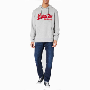 Sweat-shirt à capuche en coton avec Logo et Design personnalisés pour homme, pull-over décontracté avec Patch Chenille, broderie personnalisée, 100% - Product Image 2