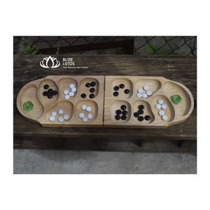 Juego de mesa de madera Rompecabezas Juguete Pensamiento Juego de mesa Gema Africana Ajedrez para la familia Divertido Hecho en Vietnam O An Quan - Product Image 6