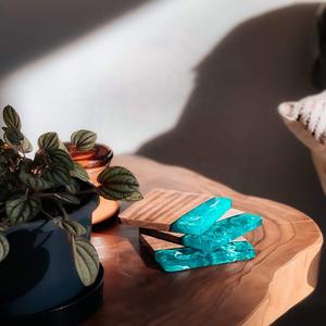 Posavasos de té de madera de resina, alfombrillas de sublimación, posavasos de vidrio para taza de bebida de resina para usar, producto de mesa a la venta - Product Image 3