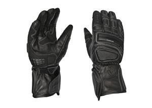 Gants de moto courts pour homme/femme, en cuir respirant, pour la course à moto - Product Image 3
