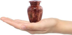 Handmade <b>Large</b> Adult Size Mosaic Aluminium Glass Cremation <b>Urn</b> Individual Tiles Applied Burial Unique Funerals Funeral Supplies - Product Image 4