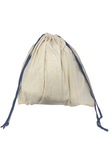 Fabricant de sac de tube de fermeture de cordon de coton de style personnalisé en Inde pour la publicité promotionnelle avec le logo imprimé personnalisé - Product Image 3