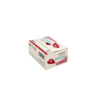 Boîtes d'emballage de médicaments personnalisées imprimées, recyclables, avec oreilles avant et perforation, finition brillante/mate et gaufrage - Product Image 3