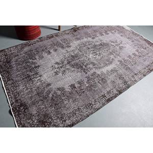 Tapis turc vintage classique gris marron fait à la main 5.2 X 9.2ft Patchwork grande surface laine Latex couloir chambre nouveau tapis Rectangle - Product Image 2