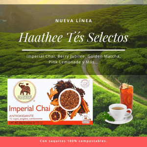Tés Selectos Haathee |   Línea Gourmet Premium |   Chai Imperial |   6 cajas de 20 sobres cada una - Product Image 3