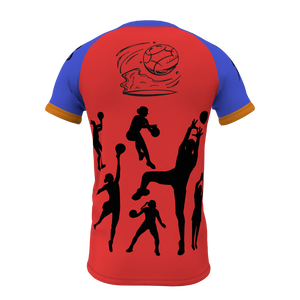 Maillot de handball pour homme rouge, sublimation, respirant, maillot de handball, vêtements de sport, vente en gros, maillot d'équipe, maillot de handball - Product Image 3