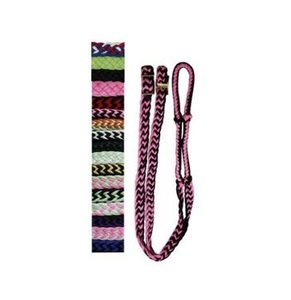 Venta caliente tamaño personalizado doble tono Premium Rosa negro Color caballo cuerda de plomo fuerte Nylon/PP Material Pin hebilla estilo deportivo caballo - Product Image 2