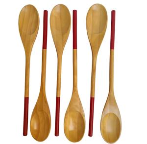 Cuillères Cuillères à soupe en bois Serveurs à salade en bois de mangue Lot de 2 Serveurs à salade en bois Lot de 2 KETCHENWAR UNIQUE FAIT À LA MAIN - Product Image 2