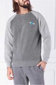 Sweat-shirt en molleton à manches longues pour homme, design personnalisé, hiver - Séchage rapide, respirant, mélange de coton écologique - Product Image 4