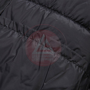 Vente directe usine – Doudoune d'hiver respirante pour homme, qualité supérieure, la plus vendue, avec col montant et logo frontal - Product Image 5