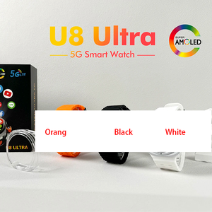 Relógio Inteligente Android <span class=keywords><strong>Watch</strong></span> 5G <span class=keywords><strong>U8</strong></span> Ultra Tela AMOLED de 1.6 Polegadas 4G 3GB+32GB Chamada BT Versão Global para Homens 2025 - Product Image 3
