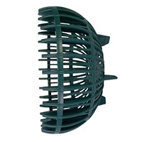 Pots de haute qualité en plastique PP noir pour plantes d'orchidées, fournitures de jardin zen asiatiques, logo personnalisé, nouvelle production pour usage domestique - GL-B30