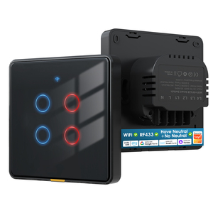 Atacado de Interruptor Inteligente Touch Dimmer NFC WiFi 10A para Parede, Estilo Europeu, Compatível com Alexa e Google Home - Product Image 5