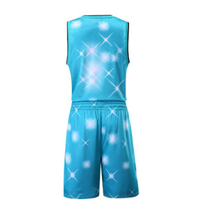 Vente chaude, uniforme de basket-ball unisexe pour adultes, de haute qualité, couleur personnalisée, taille plus, respirant, séchage rapide, vêtements de sport très vendus - Product Image 2