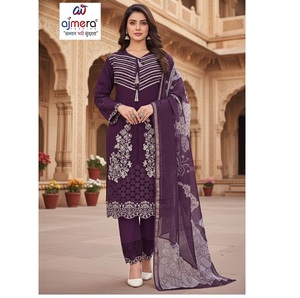 Traje Tradicional Pakistaní para Mujer, Kurti Shalwar Kameez, Estilo Étnico Indio, Elegante, Cómodo, para Fiesta - Product Image 1