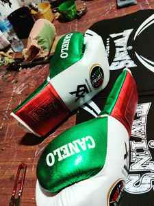 Gants de sparring MMA sur mesure de haute qualité en cuir avec poignet à lacets, gants d'entraînement à doigts complets, vente en gros, best-seller - Product Image 4