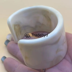 Gold Fleck Resin <b>Bangle</b> for High-End <b>Fashion</b> Jewelry Look by Tradebyd - Product Image 1