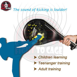 Cibles de frappe en cuir de qualité supérieure 2026 avec absorption des chocs, conception durable et écologique pour l'entraînement aux arts martiaux et au MMA - Product Image 5