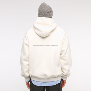 Quality Puff Printing Wholesale Heavyweight Cotton Men's Hoody Oversized Custom Print Luxury Pullover Cotton Custom Hoodies - Product Image 2