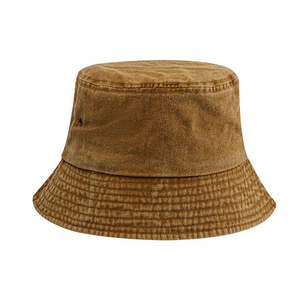 Wholesale 2025 100% Cotton Men <b>Women</b> Beach Wear High Quality <b>Summer</b> Bucket <b>Hat</b> Different Color Unisex Bucket <b>Hat</b> High Quality - Product Image 1