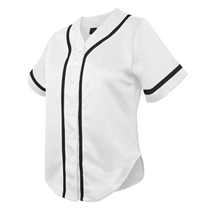 Maillot de baseball en maille de polyester de haute qualité OEM ODM Vêtements de sport unis à la mode Logo personnalisé Vente en gros Softball pour adultes - Product Image 6