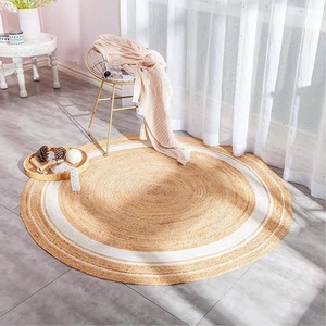 Offre Spéciale Tissu écologique Jute Harmony Durable Élégant Tapis tissé à la main Finition neutre douce pour les intérieurs de salon modernes - Product Image 1