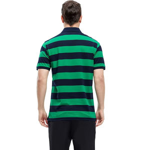 2025 Nueva camiseta Polo de alta calidad al por mayor para ropa informal Camisa de algodón 100% transpirable de talla grande para hombres Polos - Product Image 2