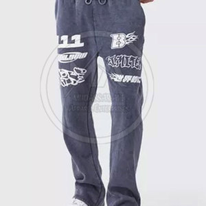 Survêtements d'hiver pour hommes à logo personnalisé, les plus vendus, deux pièces, respirants, 100 % coton, légers, manches longues pleine longueur - Product Image 5