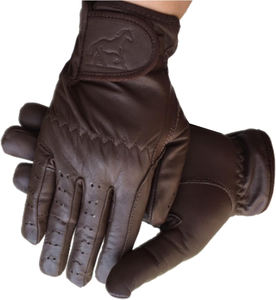 Saison d'hiver Sportswear Gants de course Gants de golf lavables en cuir de qualité supérieure Prix bas Nouvelle arrivée Gants de chasse aux chevaux - Product Image 2