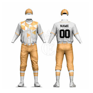 Ropa para adultos, uniformes de béisbol de diferentes estilos, uniforme de béisbol cómodo y ligero, uniforme de béisbol recién llegado - Product Image 3