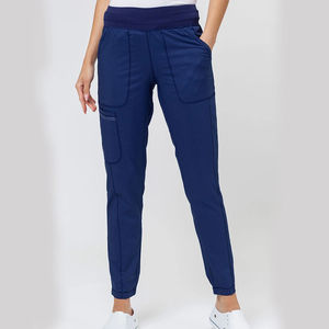 Summer Medical Hospital Scrubs Juego de 2 piezas Pantalones de Jogger de enfermería personalizados de punto Cómodos Unisex - Product Image 5