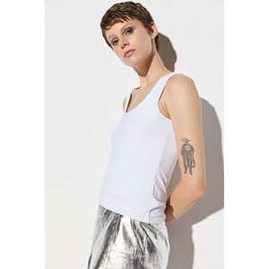 Top Elástico con Cuello Cuadrado y Tirantes Anchos 01009 - Product Image 3