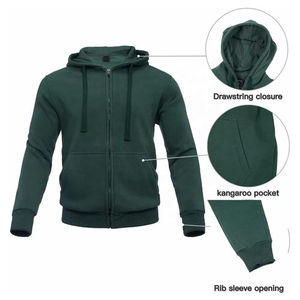 Survêtements respirants pour hommes Haute qualité Meilleur matériel de polyester de sport pour survêtements pour hommes Veste de jogging personnalisée - Product Image 3