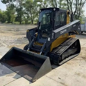 Alta calidad 72KW Track Skid Steer Loader John Deeree 333G Equipo de potencia fuerte para obras de construcción En stock - Product Image 5