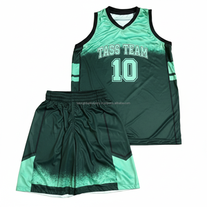 Conjunto de Uniforme de Baloncesto para Hombre Adulto al por Mayor, Camiseta y Pantalones Cortos de Poliéster con Impresión Digital Reflectante, Servicio OEM Personalizado - Product Image 2