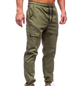 Pantalon cargo de haute qualité pour hommes, jogging de sport confortable et décontracté, vêtements de travail droits, streetwear délavés, taille moyenne et grande - Product Image 2