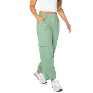 Pantalones de mujer streetwear moda casual multi Mujer Pantalones de bolsillos cargo de gran tamaño ropa de mujer pantalones de chándal joggers - Product Image 2