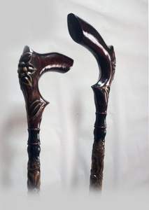 VARNISHED 15 YEARS TRADITION Factory Custom UNIQUE Design Popular 122cm Varnished Camping Wooden Hiking <b>Pole</b> Walking Stick - Product Image 4