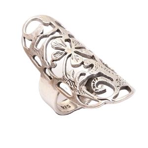 Anillos de plata de ley 925 para mujeres y niñas, joyería india a granel, proveedores de anillos de plata fina, venta al por mayor - Product Image 1