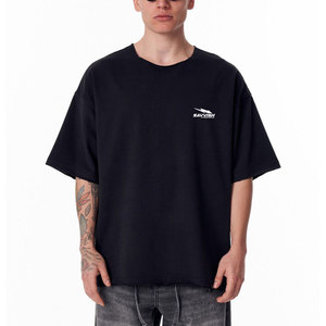 T-shirt surdimensionné à séchage rapide en tissu doux, couleur personnalisée, dernier design, pour usage extérieur - Product Image 1