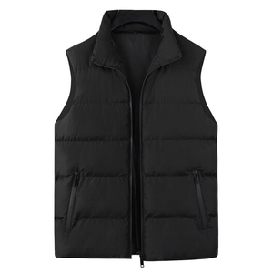 Veste en duvet grande taille sans manches pour hommes la plus vendue veste en duvet d'hiver la plus vendue - Product Image 5