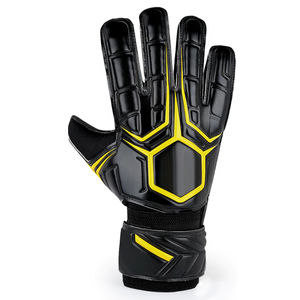 Gants professionnels de gardien de but de football en cuir de haute qualité pour adultes vêtements de sport prix de gros bon marché - Product Image 2