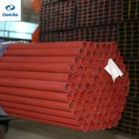 Meilleur prix Tuyau en acier galvanisé rouge soudé ERW à paroi épaisse pour sprinkler anti-incendie avec service de découpe pour la protection de la construction