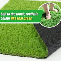 Chinas meistverkaufter 20-60mm natürlicher, langer Kunstrasen-Teppich auf Rolle für den Garten aus umweltfreundlichem PE-PP-Material