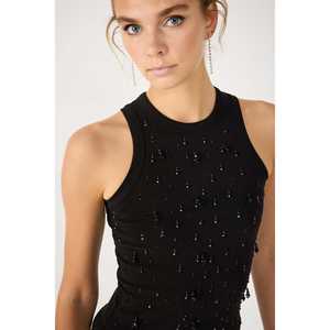 Camiseta sin mangas acanalada - Product Image 1