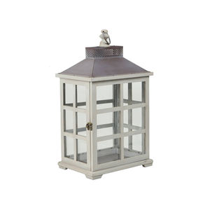 Lanterne à bougie décorative carrée en bois et en acier inoxydable de nouveau design moderne pour la décoration de la maison, mariage d'Inde. - Product Image 3