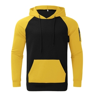 Survêtement pour hommes de haute qualité, imprimé de logo personnalisé, survêtement à capuche avec poches ajustées, fourniture directe de l'usine - Product Image 3