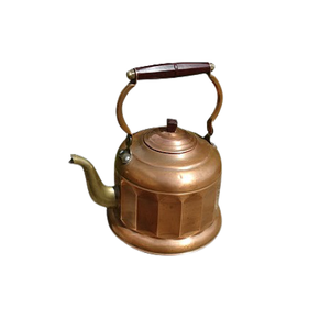 Tetera de Café de Diseño Superior con Mango de Madera, Tetera de Leche de Cobre de la Mejor Calidad, Tetera para Agua Caliente - Product Image 2