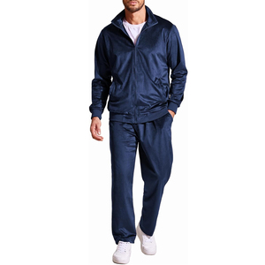 Conjuntos Deportivos de Invierno de Terciopelo de Seda Ecológicos para Hombre, Diseño Personalizado, Elegantes, para Venta en Línea - Product Image 1